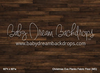 Christmas Eve Planks Fabric Floor (MD)