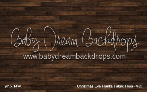 Christmas Eve Planks Fabric Floor (MD)