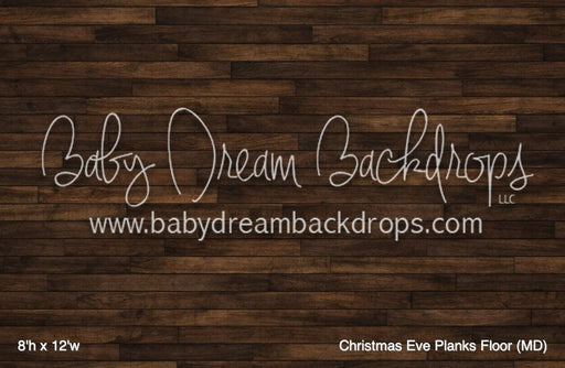 Christmas Eve Planks Fabric Floor (MD)