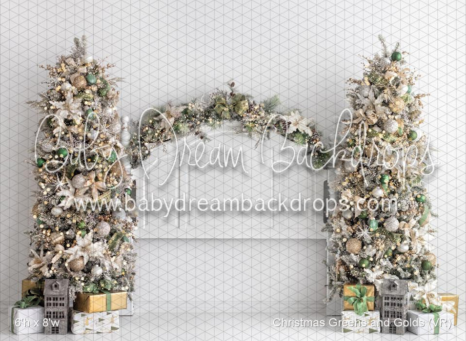 Christmas Greens and Golds (VR)