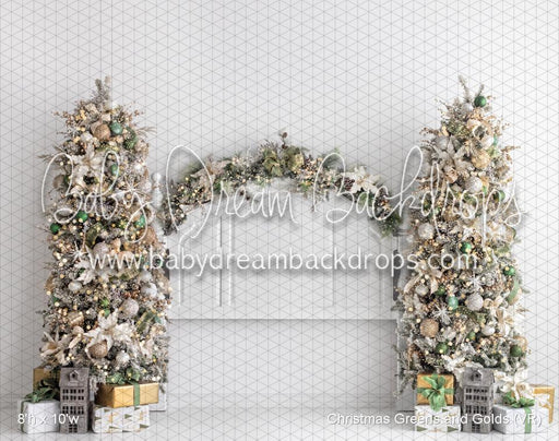 Christmas Greens and Golds (VR)