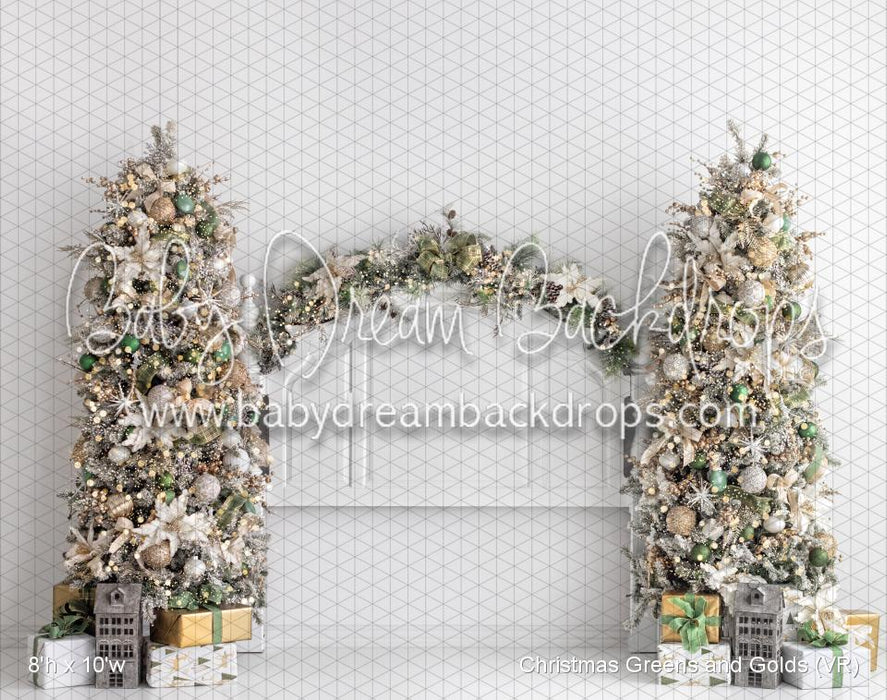 Christmas Greens and Golds (VR)