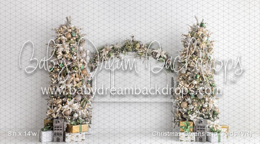 Christmas Greens and Golds (VR)