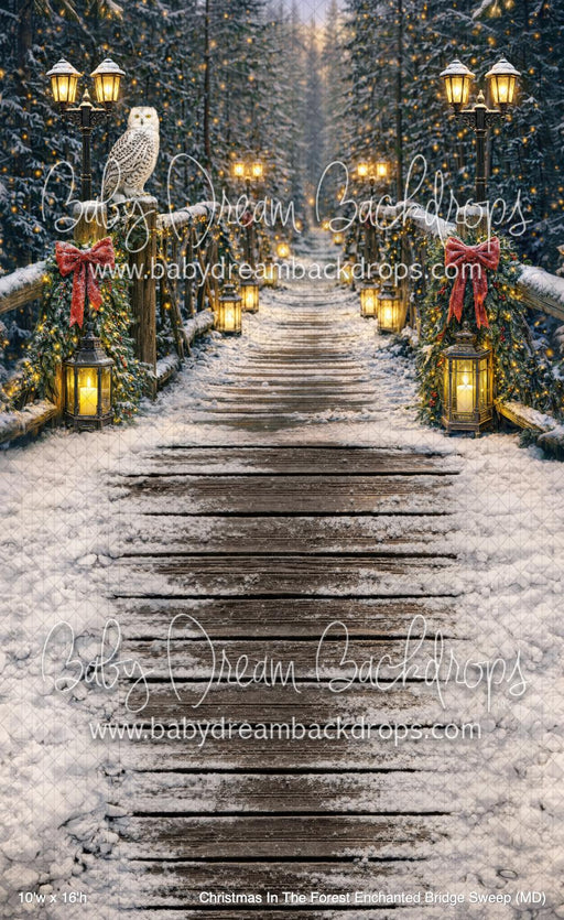 Christmas In The Forest Enchanted Bridge Sweep (MD)
