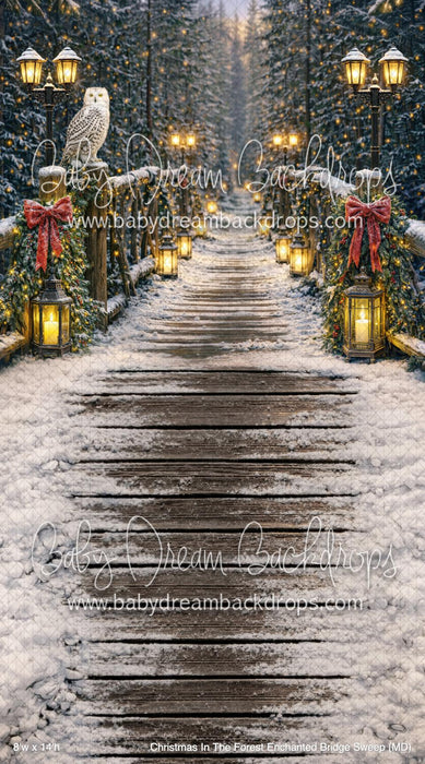 Christmas In The Forest Enchanted Bridge Sweep (MD)