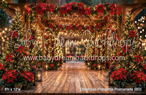 Christmas Poinsettia Promenade (BD)