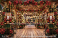 Christmas Poinsettia Promenade with Nutcrackers (BD)