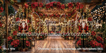 Christmas Poinsettia Promenade with Nutcrackers (BD)