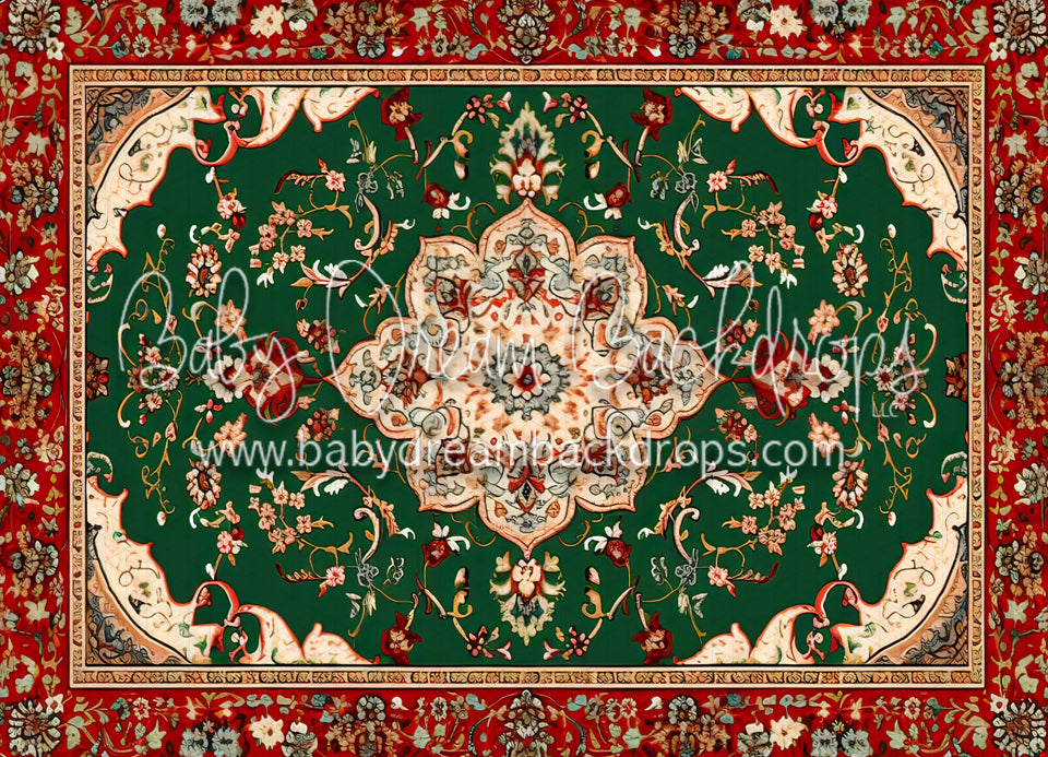 Christmas Rug 2 Fabric Floor (MD)