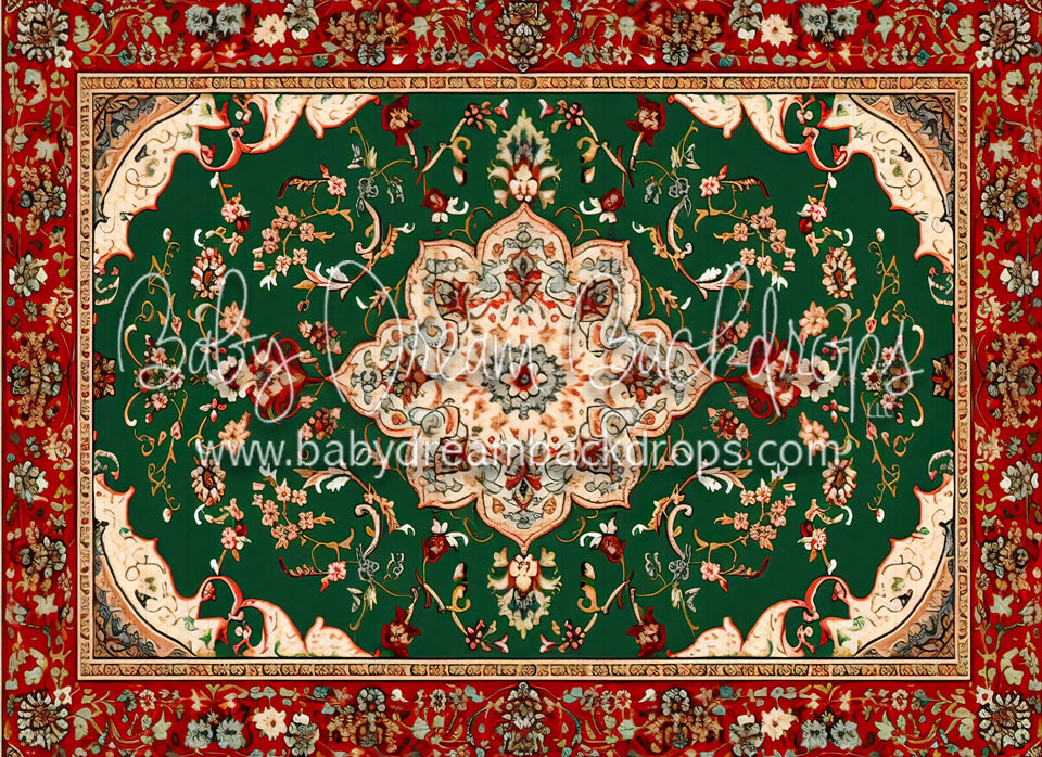 Christmas Rug 2 Fabric Floor (MD)