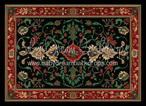 Christmas Rug 3 Fabric Floor (MD)