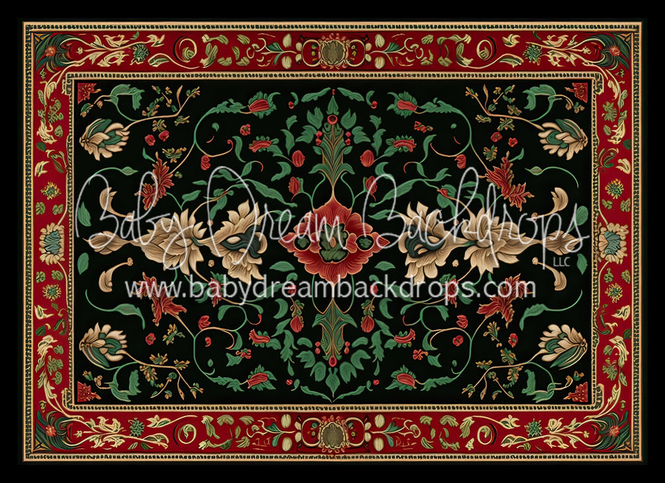 Christmas Rug 3 Fabric Floor (MD)