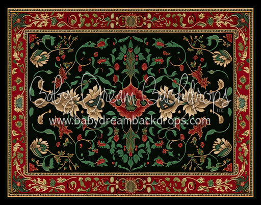 Christmas Rug 3 Fabric Floor (MD)