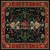 X Drop Christmas Rug 3 Fabric Floor (MD)