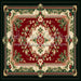 Christmas Rug (Black) Fabric Floor (MD)