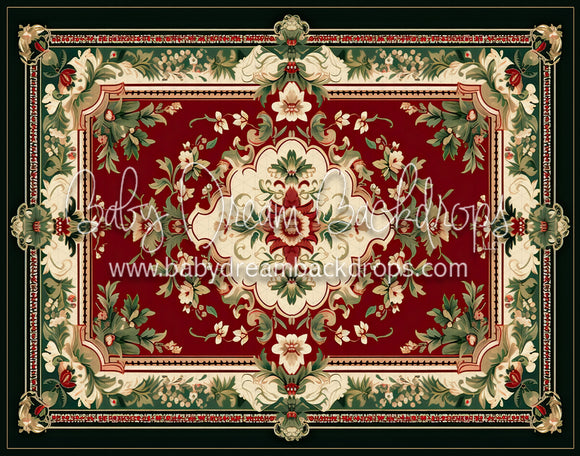 Christmas Rug (Black) Floor (MD)