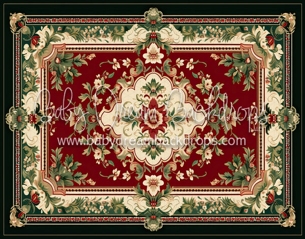 Christmas Rug (Black) Floor (MD)