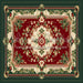 Christmas Rug (Green) Fabric Floor (MD)