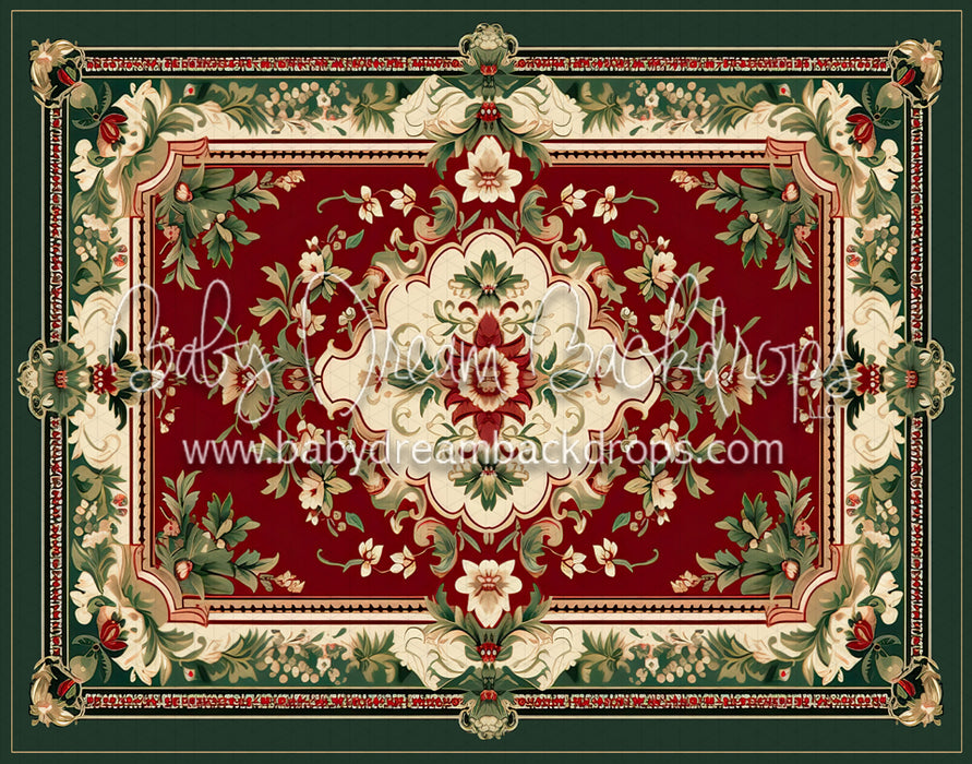 Christmas Rug (Green) Floor (MD)