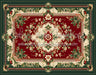 Christmas Rug (Green) Fabric Floor (MD)