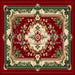 Christmas Rug (Red) Fabric Floor (MD)