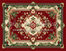 Christmas Rug (Red) Fabric Floor (MD)