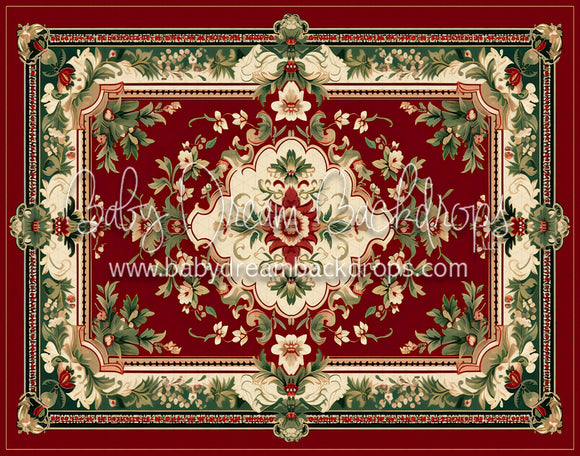 Christmas Rug (Red) Floor (MD)