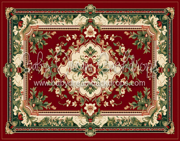 Christmas Rug (Red) Floor (MD)