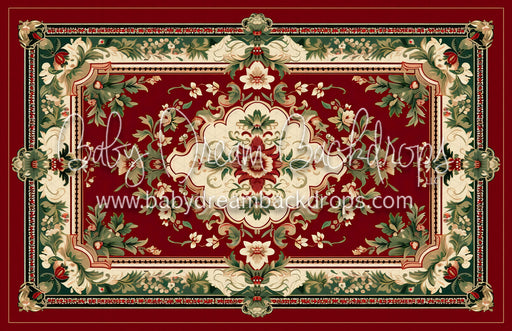 Christmas Rug (Red) Floor (MD)