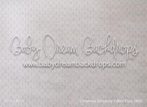 Christmas Simplicity Fabric Floor (MD)