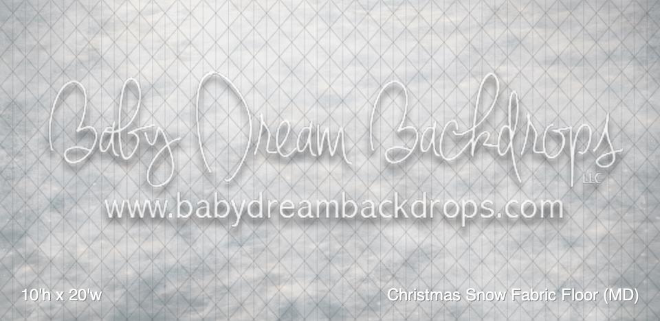 Christmas Snow Fabric Floor (MD)