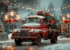 Christmas Town Saint Nick's Red Truck (YM)