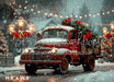 Christmas Town Saint Nick's Red Truck (YM)