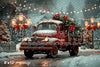 Christmas Town Saint Nick's Red Truck (YM)