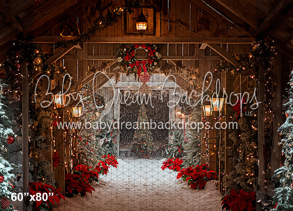 Christmas Town Santa's Barn (YM)