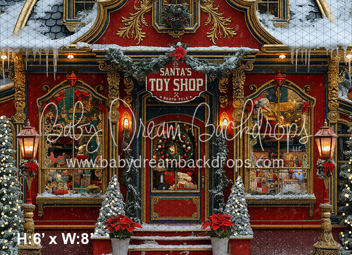 Christmas Town Santa's Toy Shop (YM)