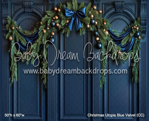 Christmas Utopia Blue Velvet (CC)