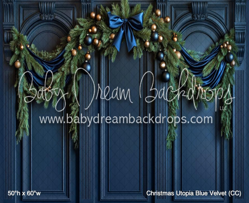 Christmas Utopia Blue Velvet (CC)