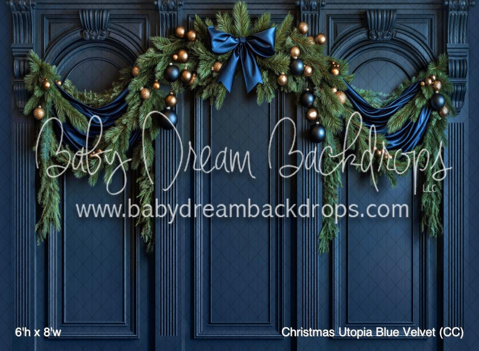 Christmas Utopia Blue Velvet (CC)