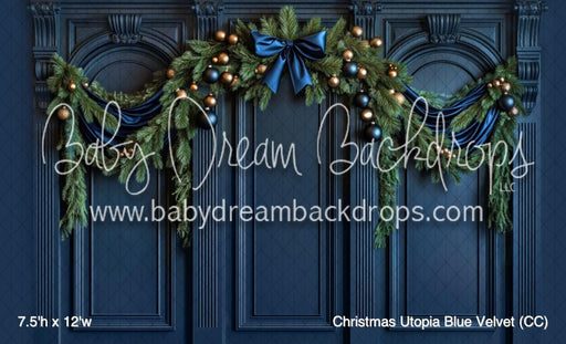 Christmas Utopia Blue Velvet (CC)