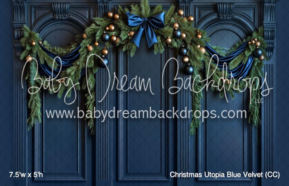 Christmas Utopia Blue Velvet (CC)