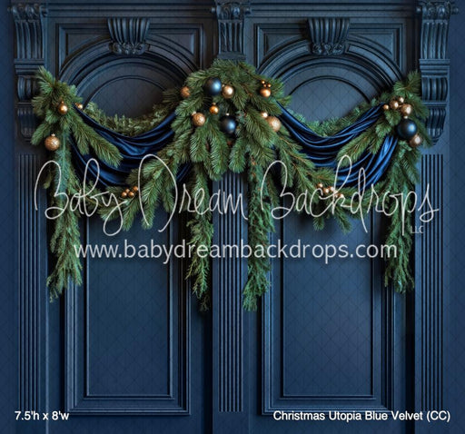Christmas Utopia Blue Velvet (CC)