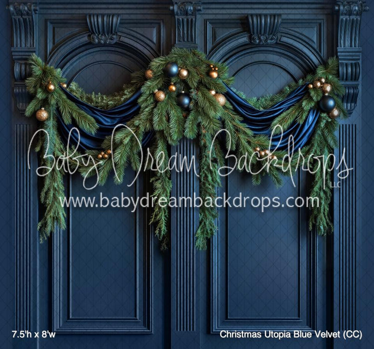 Christmas Utopia Blue Velvet (CC)