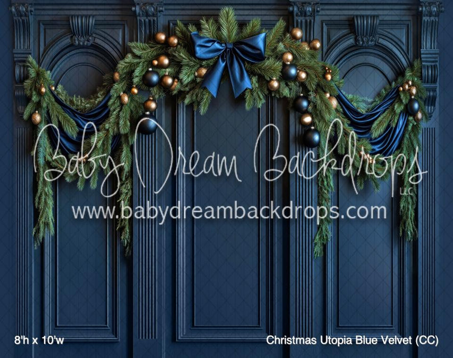 Christmas Utopia Blue Velvet (CC)