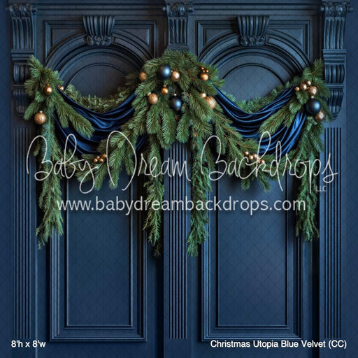 Christmas Utopia Blue Velvet (CC)