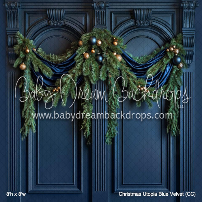 Christmas Utopia Blue Velvet (CC)