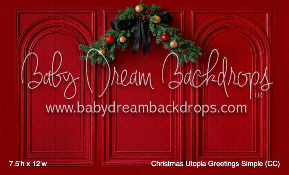 Christmas Utopia Greetings Simple (CC)