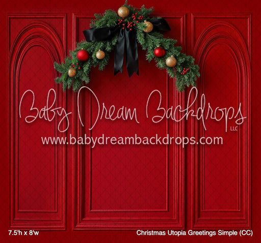 Christmas Utopia Greetings Simple (CC)