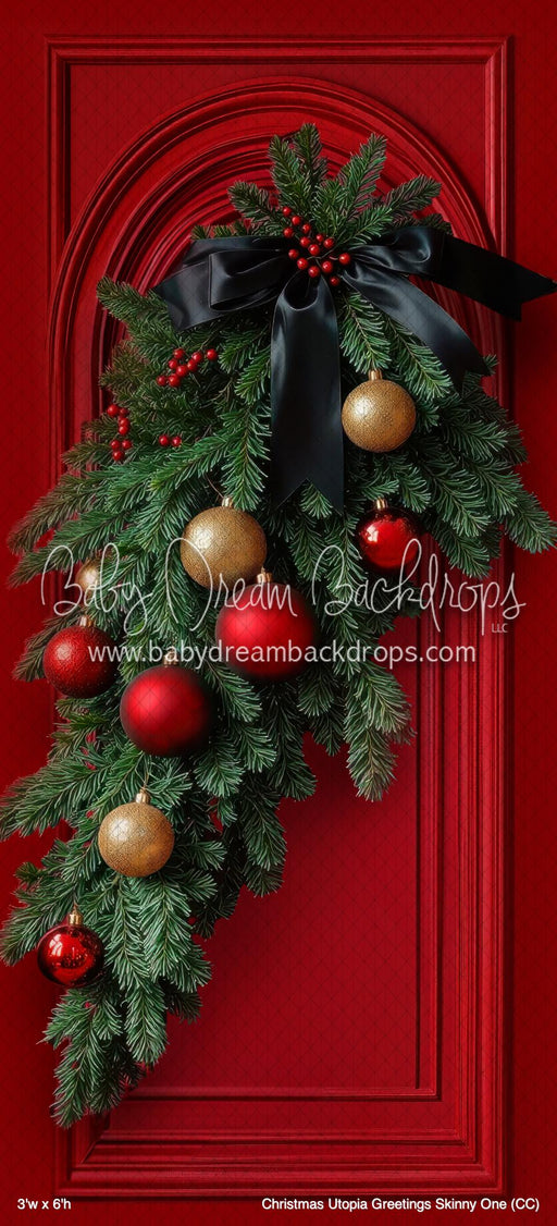 Christmas Utopia Greetings Skinny One (CC)