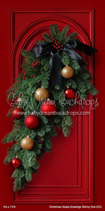 Christmas Utopia Greetings Skinny One (CC)